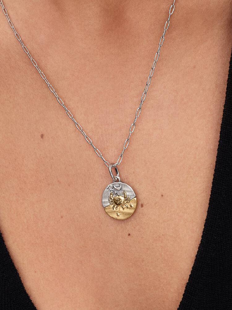 Pandora Charm Medallion Cancro