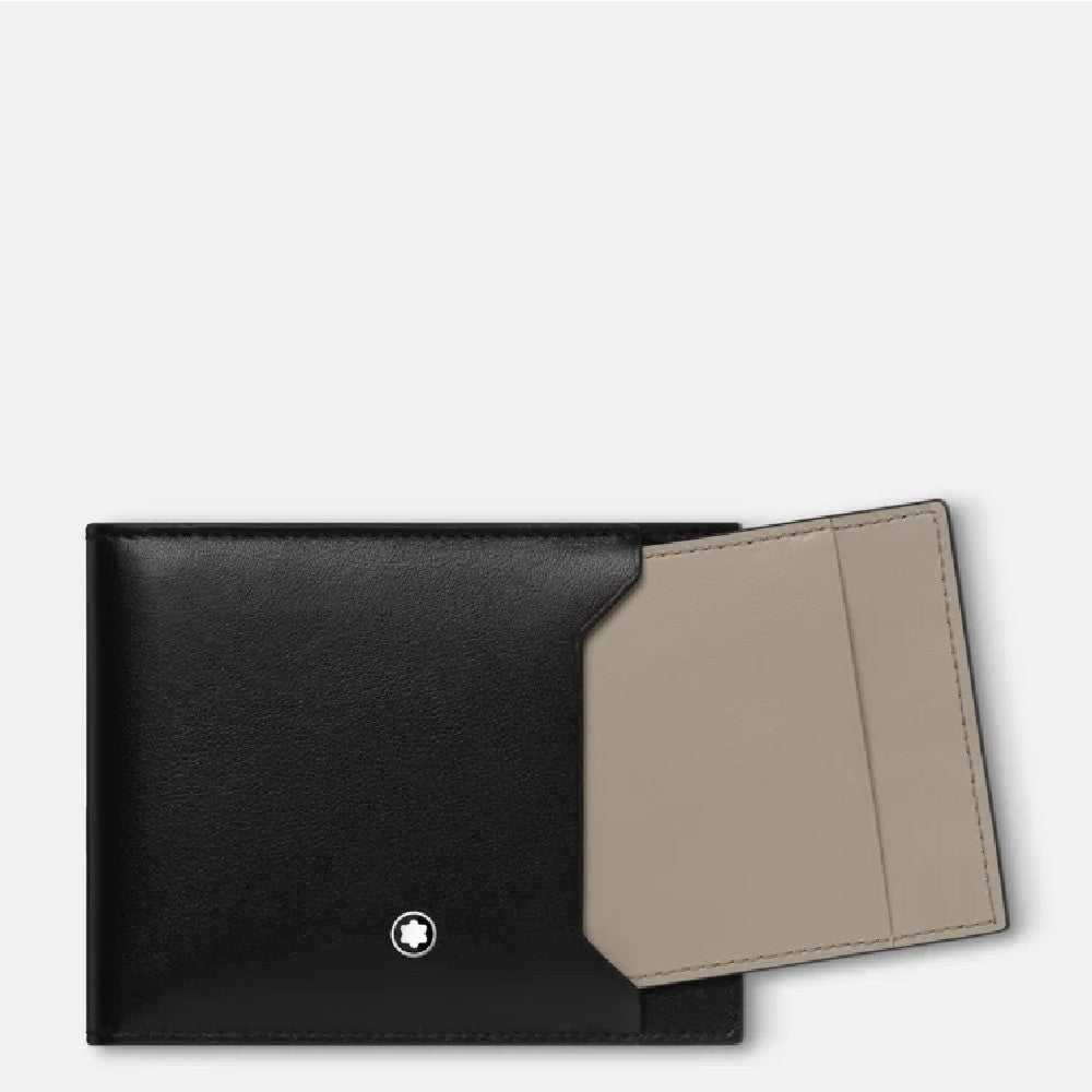 Montblanc - Portafoglio 6 Soft con porta carte amovibile