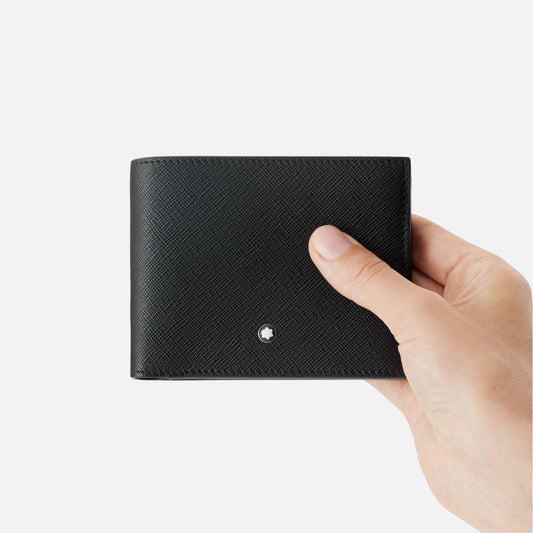 Montblanc - Portafoglio Sartorial con 6 scomparti e 2 tasche trasparenti