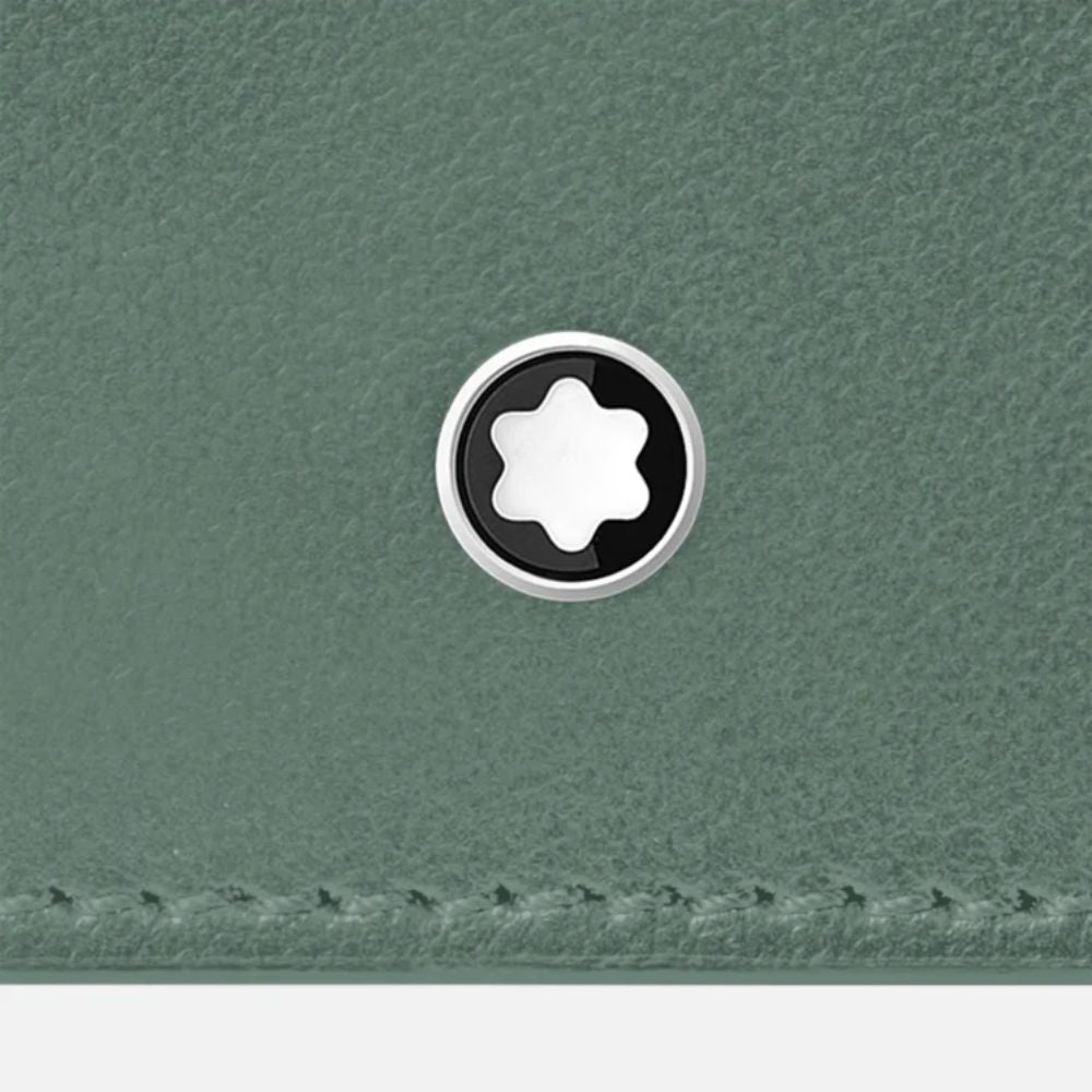Montblanc - Portafoglio sottile trio Soft 4 scomparti Peltro