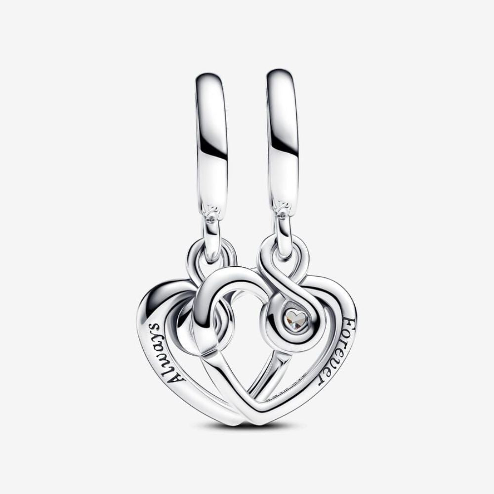Pandora Charm Pendente “Forever & Always” Divisibile