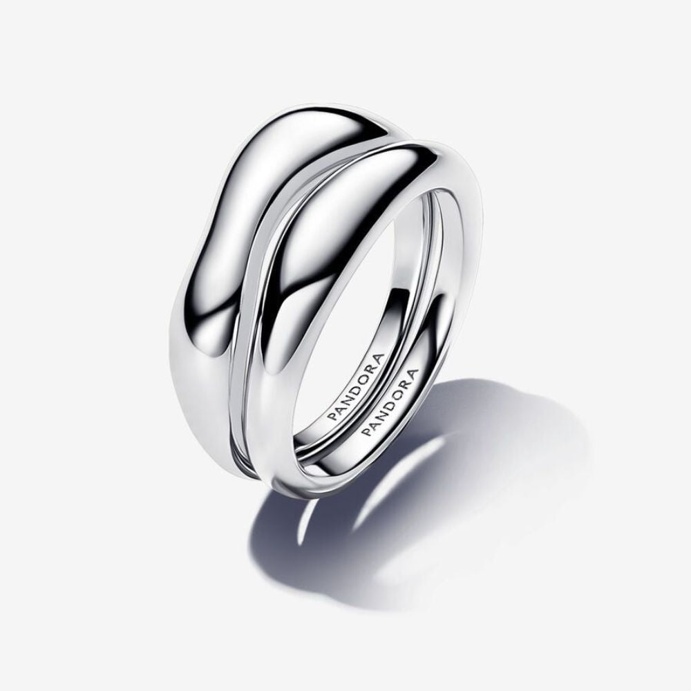 Pandora Anello Linea Sinuosa Divisibile