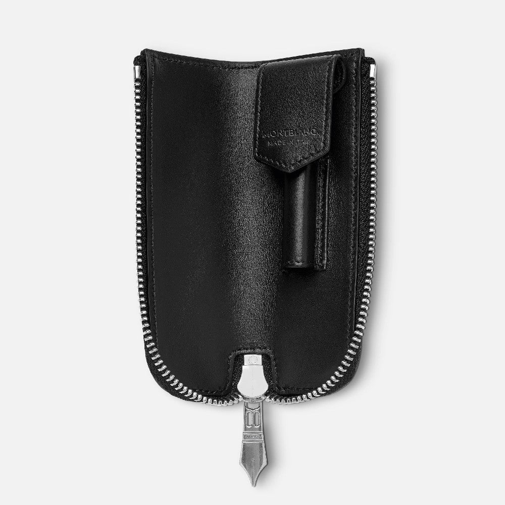 Montblanc - Astuccio per 1 Strumento da Scrittura Meisterstück Selection Heritage Rouge et Noir Baby