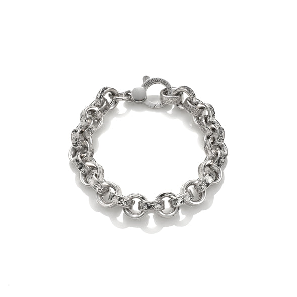 Giovanni Raspini Bracciale Rolo Martellato