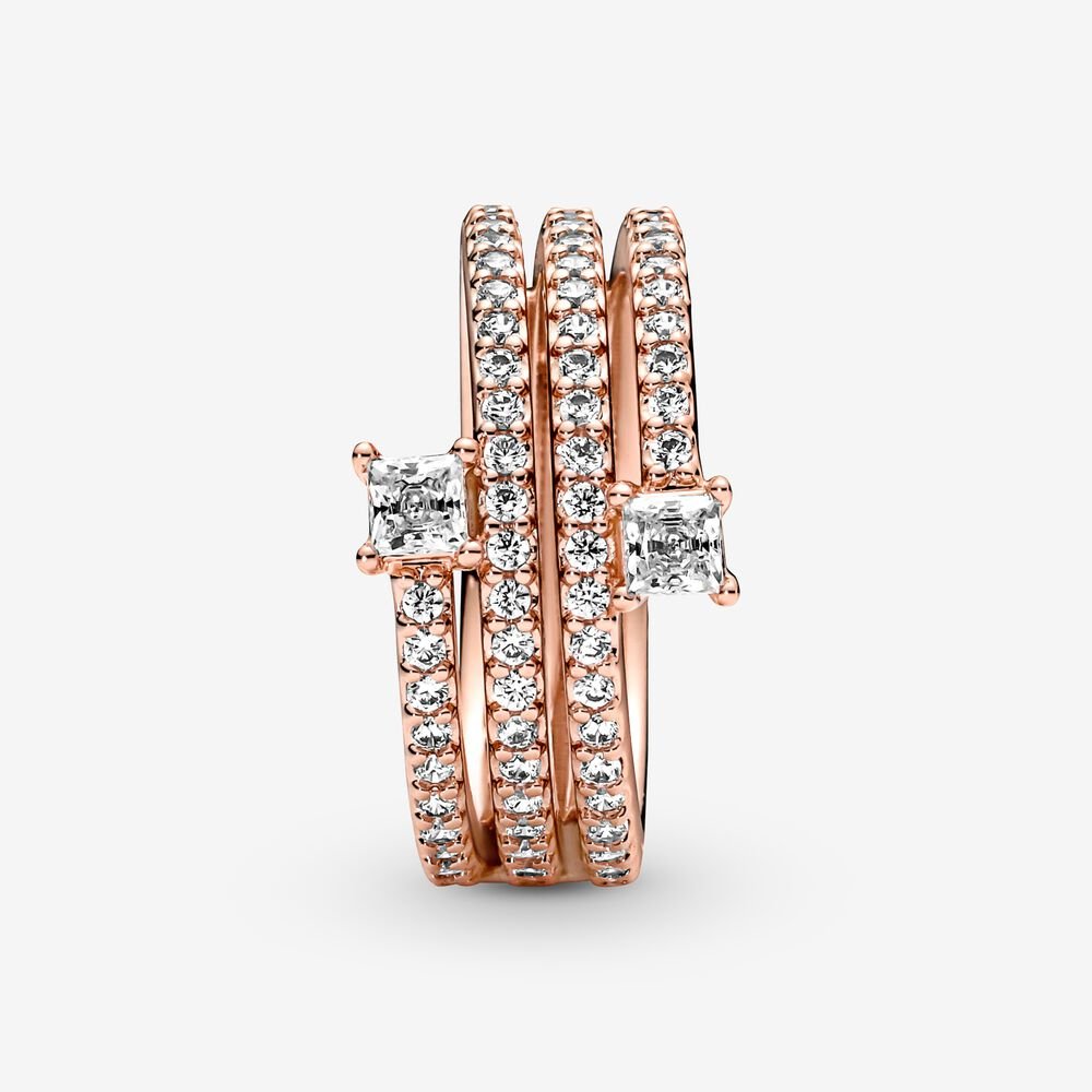 Pandora Anello Spirale Luminosa