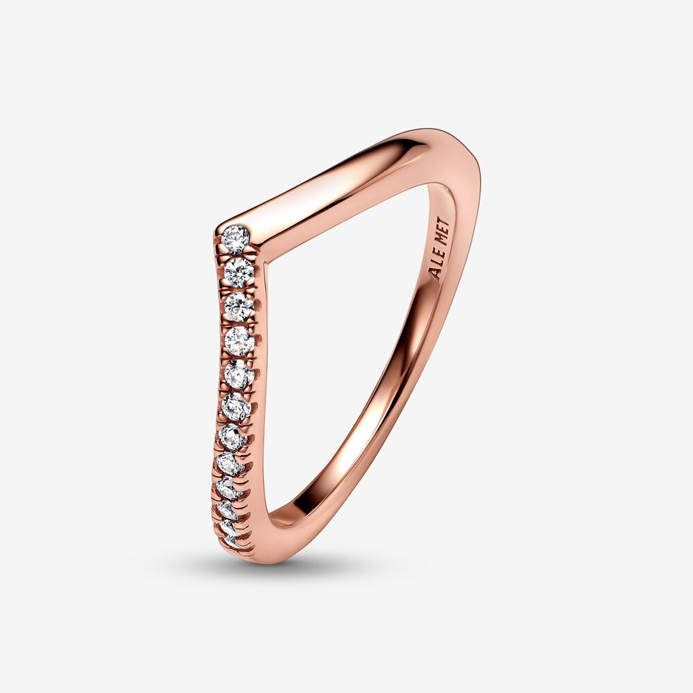 Pandora Anello Desiderio Scintillante Asimmetrico