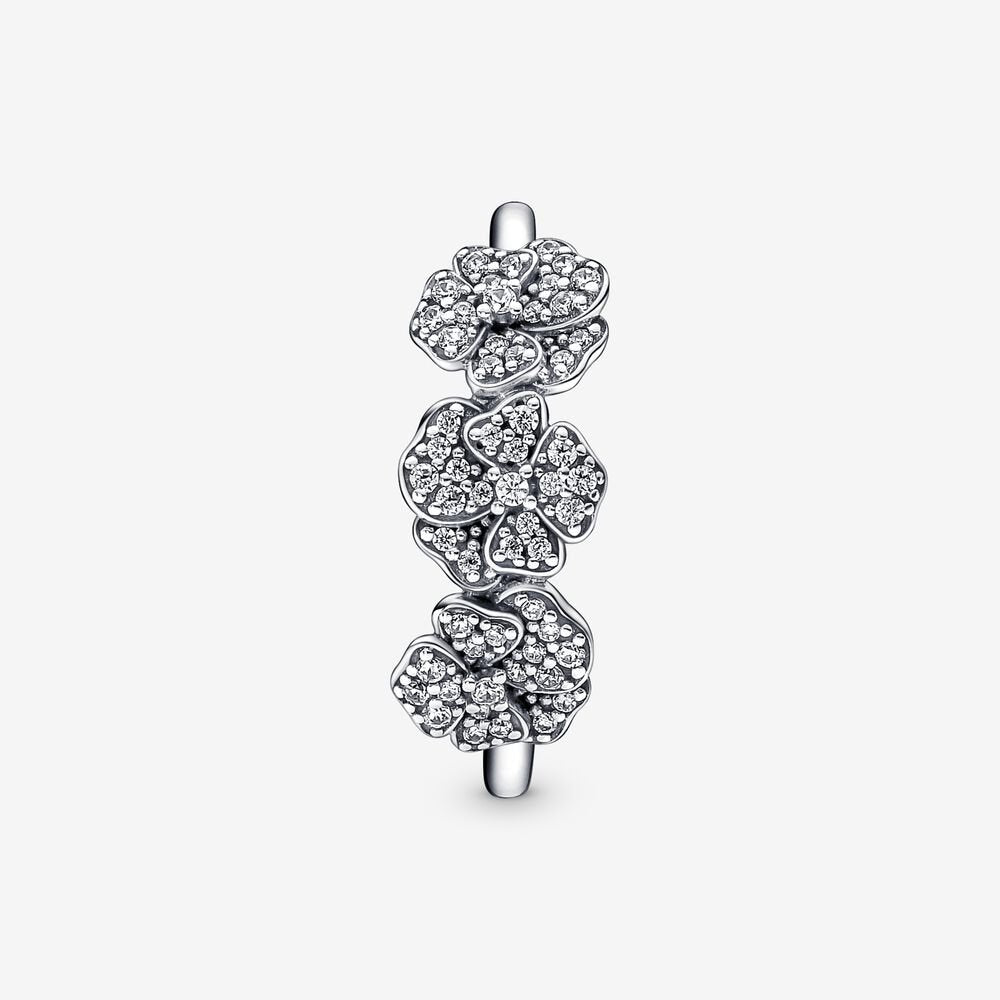 Pandora Anello Viole del Pensiero Luminose