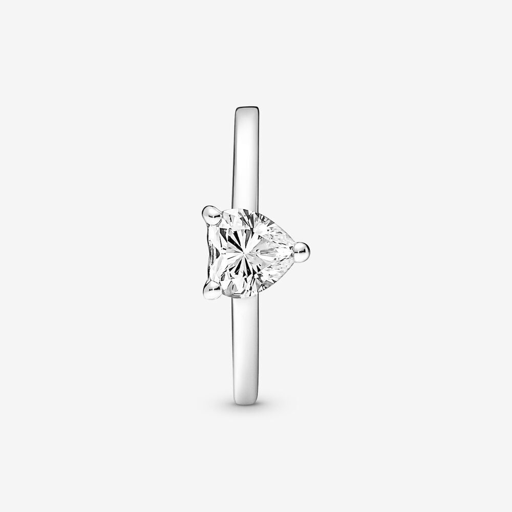 Pandora Anello Solitario con Pietra Cuore