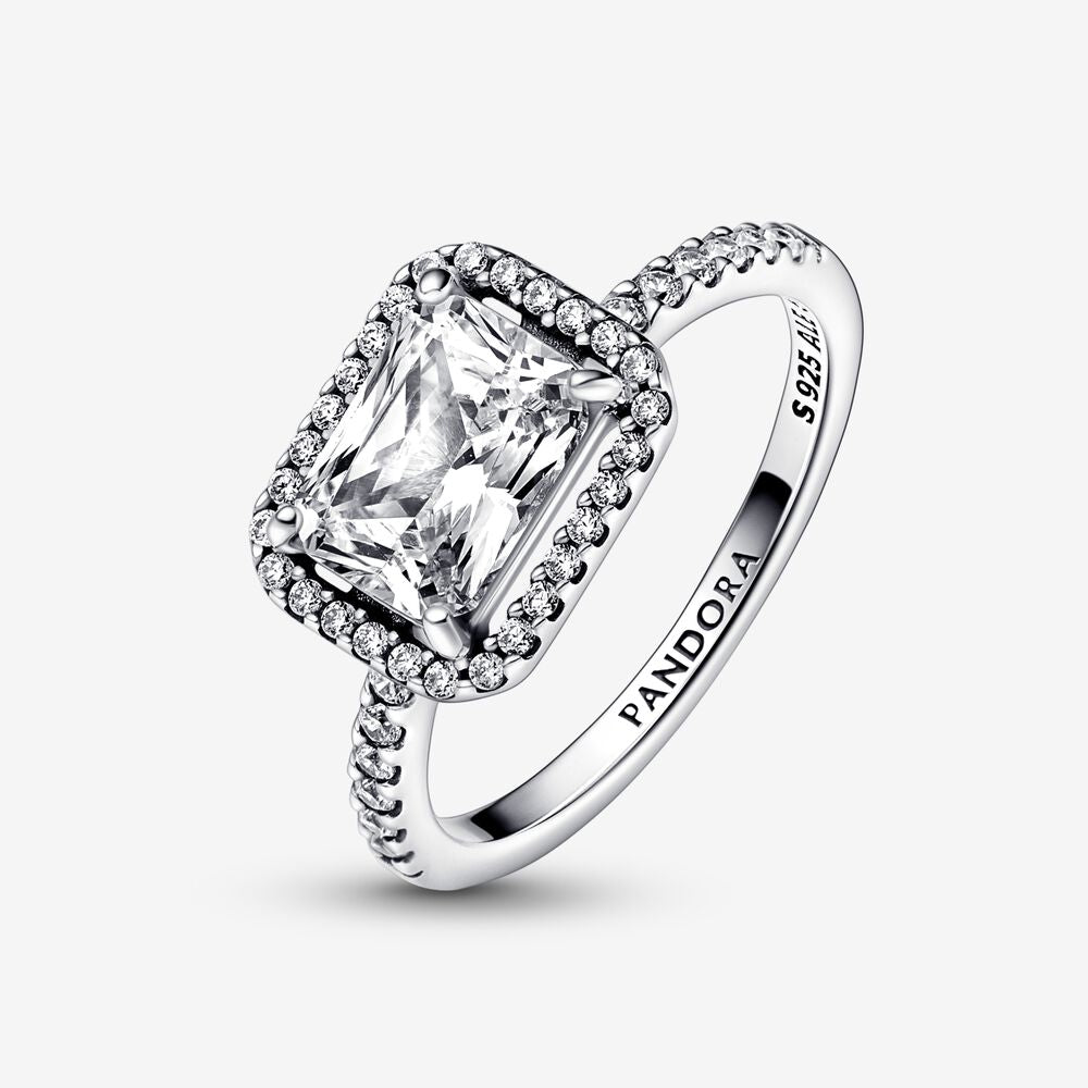 Pandora Anello Punto Luce Rettangolo