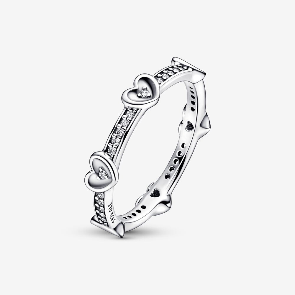Pandora Anello Cuori Splendenti