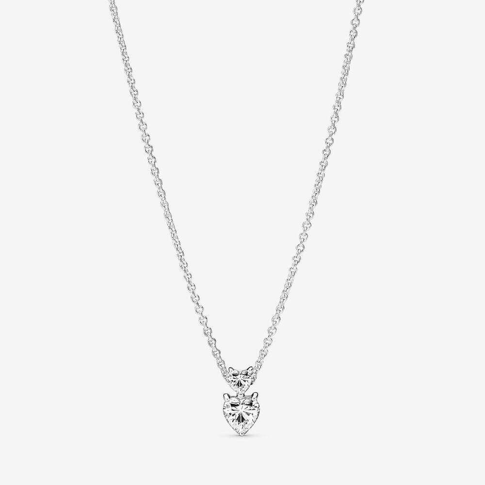 Pandora Collana Due Cuori