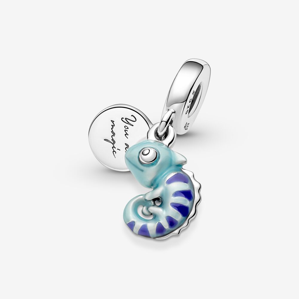 Pandora Charm Pendente Camaleonte in Argento