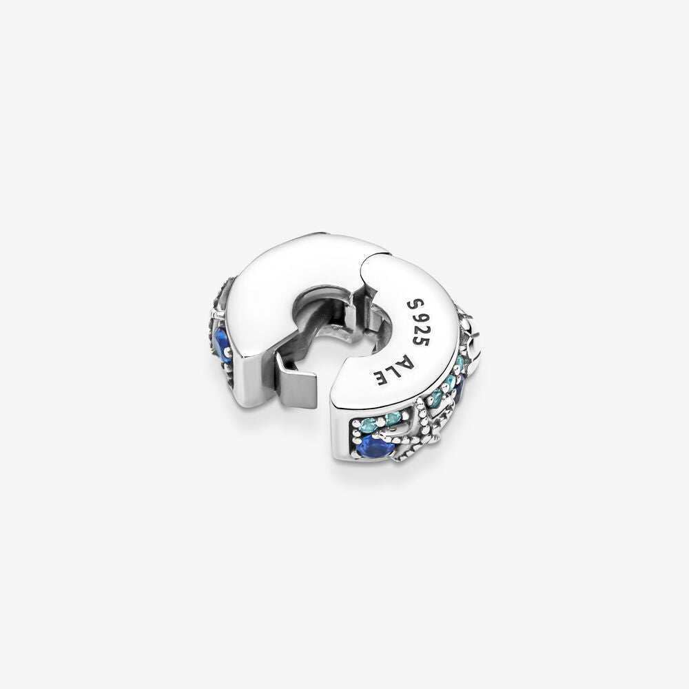 Pandora Clip Stelle Marine e Conchiglie Tropicali in Argento