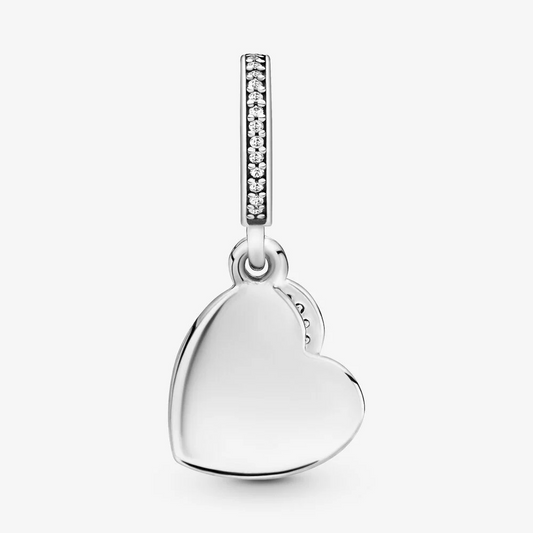 Pandora Charm pendente a cuore Amiche per sempre