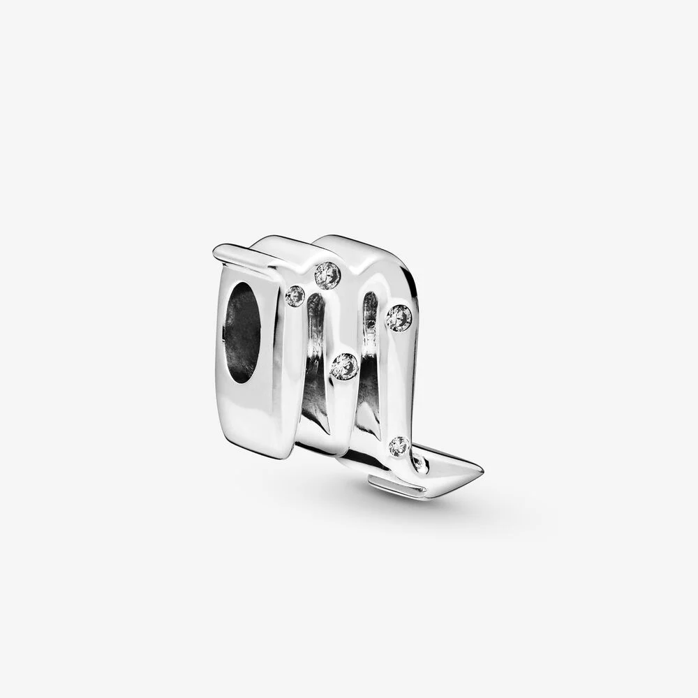 Pandora Charm dello zodiaco Scorpione scintillante