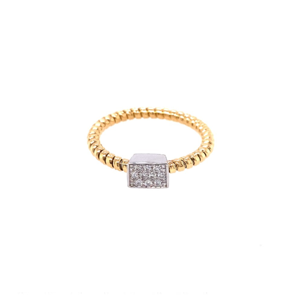 Anello in oro e diamanti
