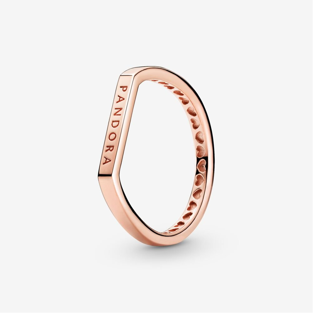Pandora Anello componibile con barretta e logo