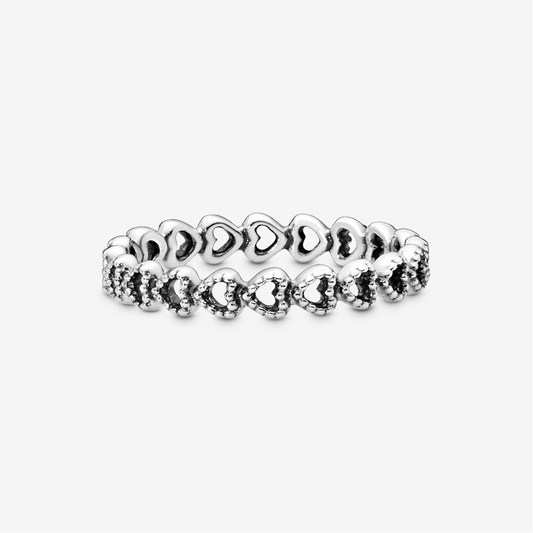 Pandora Anello Fascia di cuori