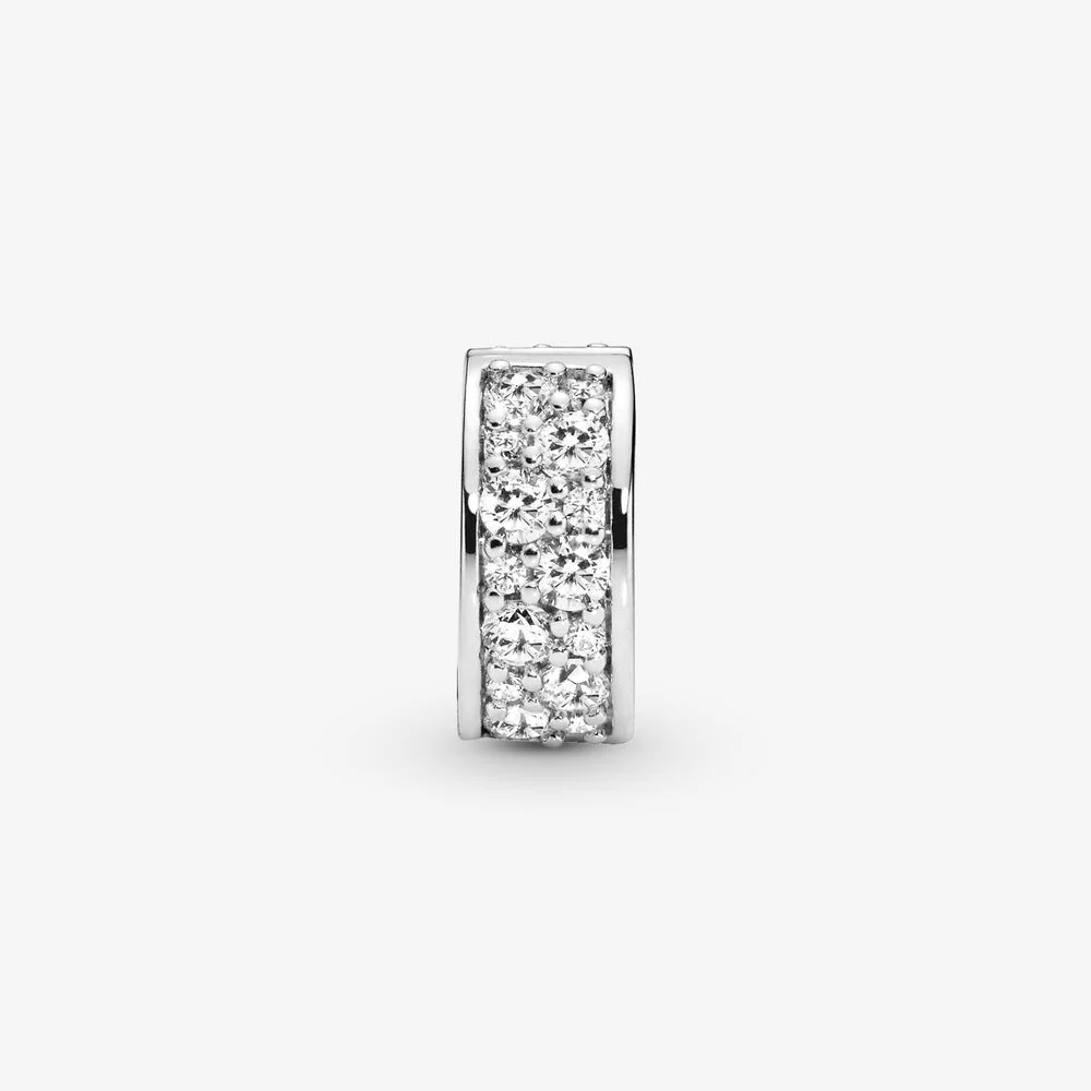 Pandora Clip con pavé