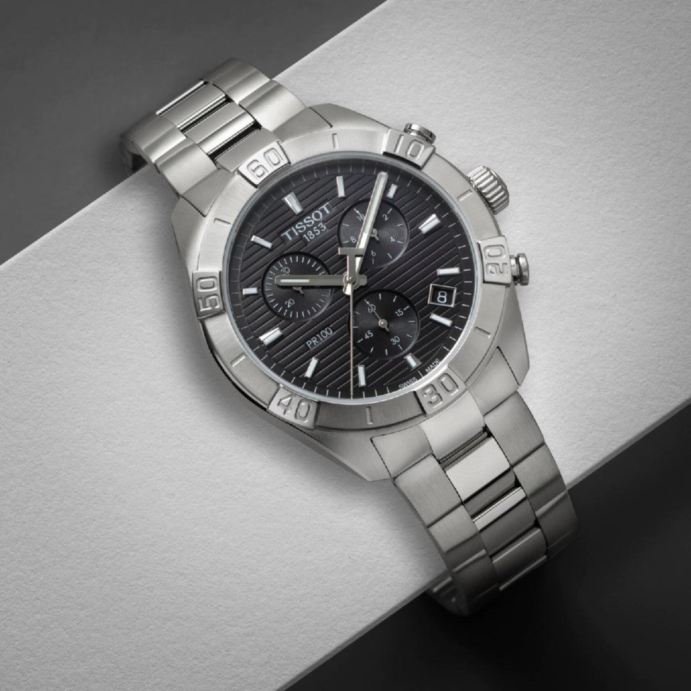 Tissot - Orologio PR 100 Sport Gent Chronograph