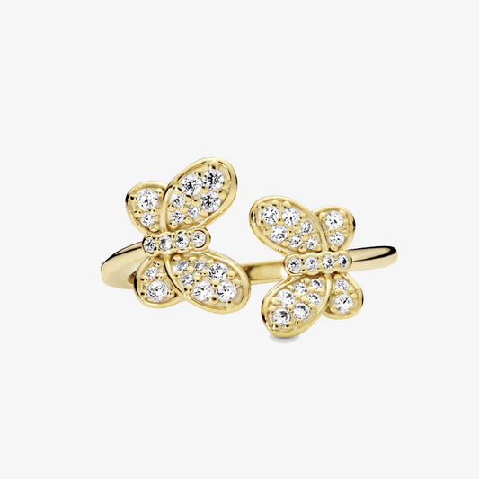 Pandora Anello Farfalle Preziose
