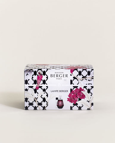 Lampe Berger - Collezione Prisme - Grenat (250ml Terre Sauvage)