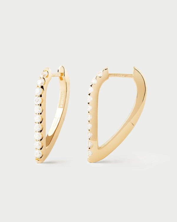 PDPAOLA - Orecchini a cerchio Gloss