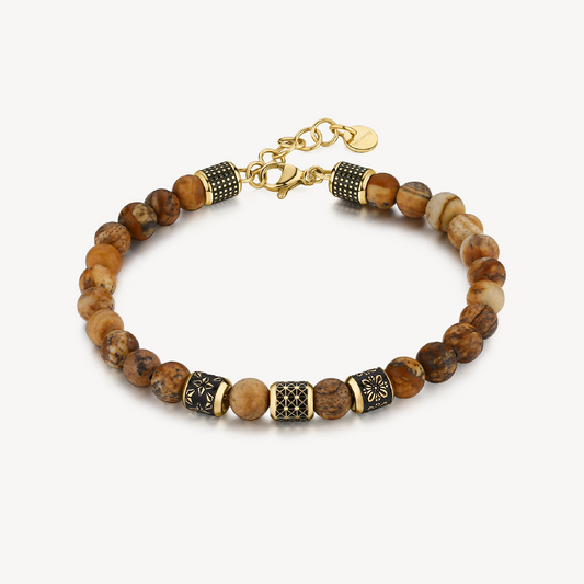 Brosway Bracciale Bullet Pietra Paesina Satinata