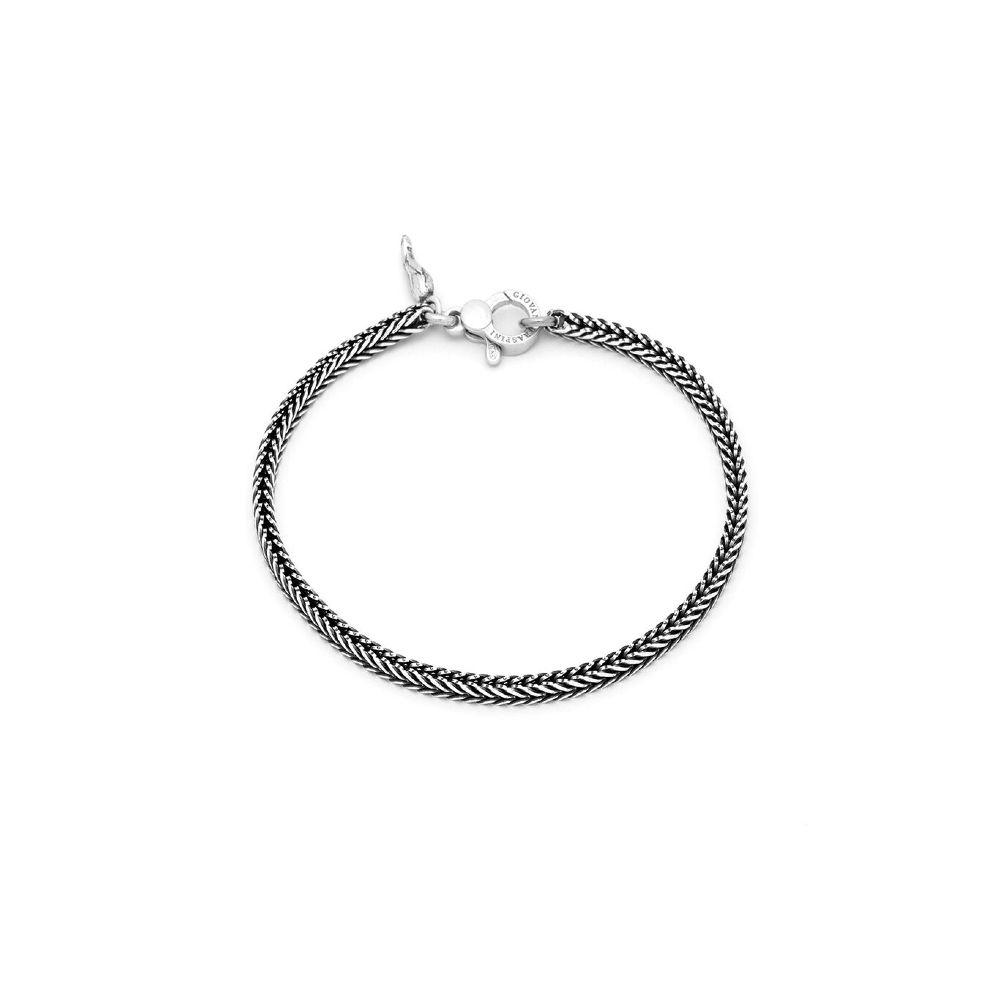 Giovanni Raspini Bracciale Treccia Quadra Piccola