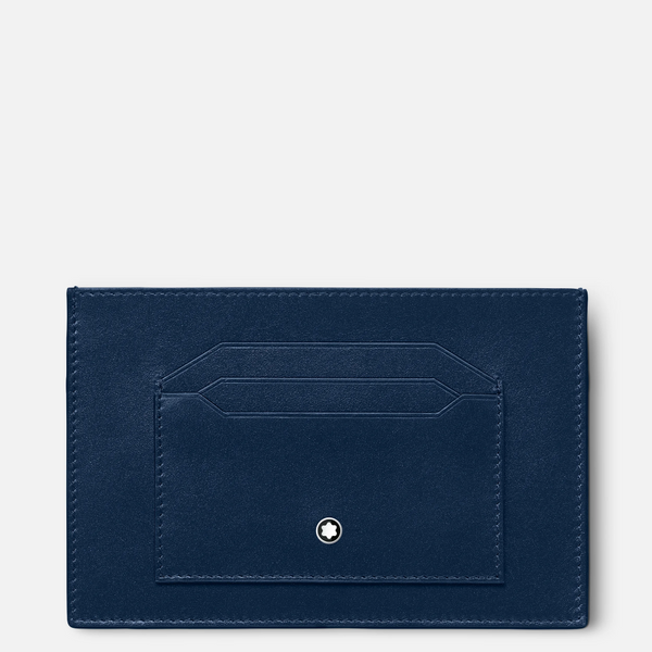 Montblanc - Porta Carte 6 Scomparti Meisterstück Blu