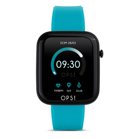 OPSOBJECTS Orologio Smartwatch Active Verde Acqua