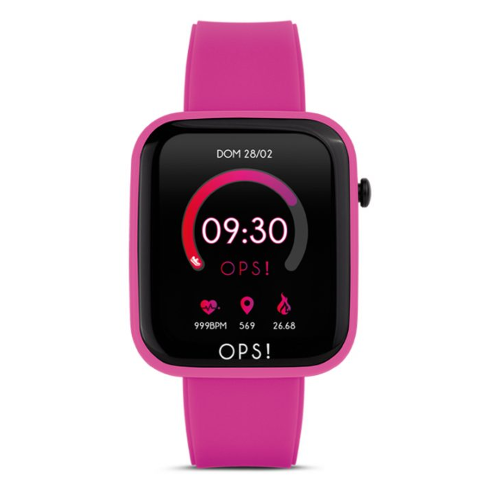 OPSOBJECTS Orologio Smartwatch Active Fucsia