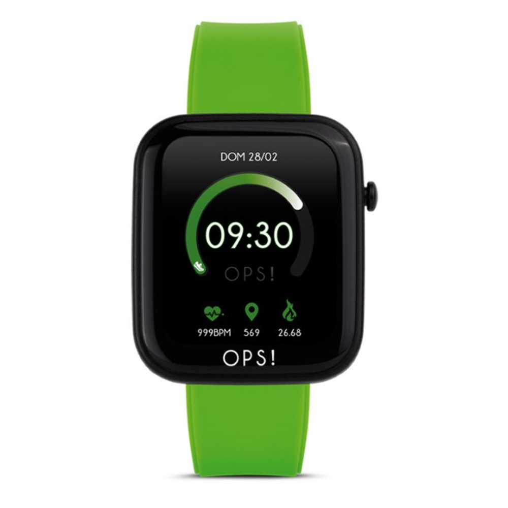 OPSOBJECTS Orologio Smartwatch Active Verde