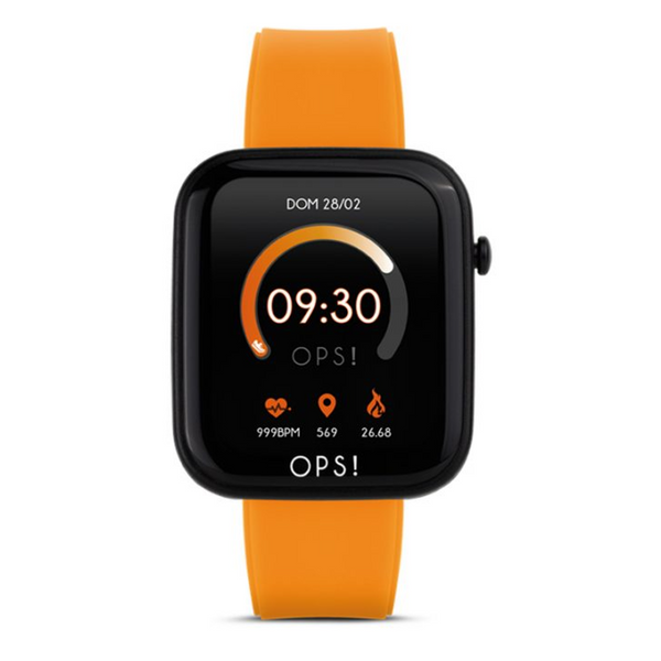 OPSOBJECTS Orologio Smartwatch Active Arancione