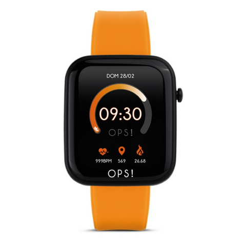 OPSOBJECTS Orologio Smartwatch Active Arancione