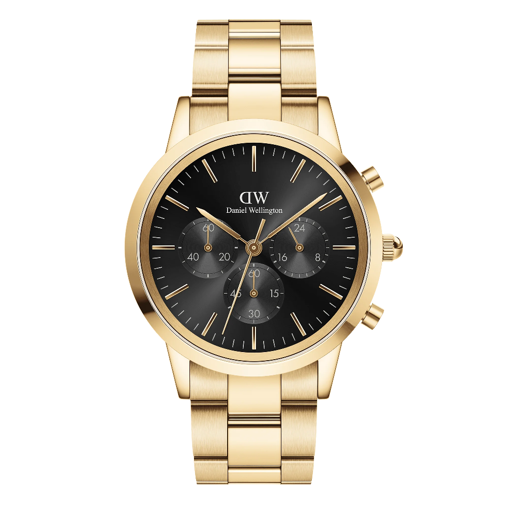 Daniel Wellington Orologio Iconic Chronograph Link Onyx G