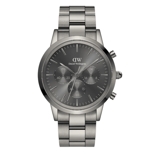 Daniel Wellington Orologio Iconic Chronograph Link Graphite GM