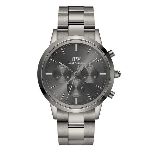 Daniel Wellington Orologio Iconic Chronograph Link Graphite GM