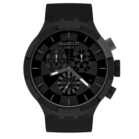 Swatch - Orologio Swatch Checkpoint Black