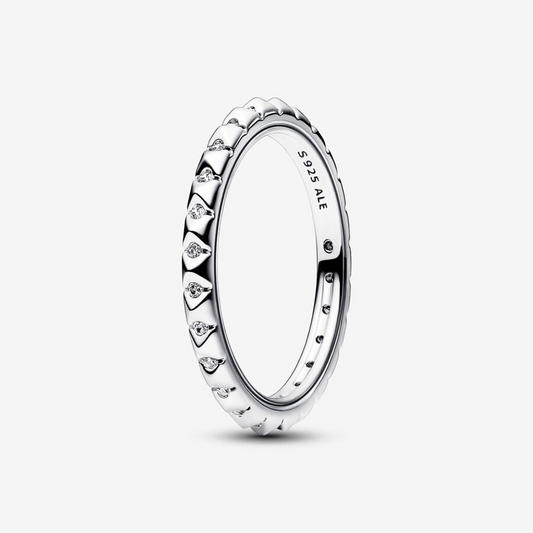 Pandora Anello Geometrico con Pietre Pandora ME