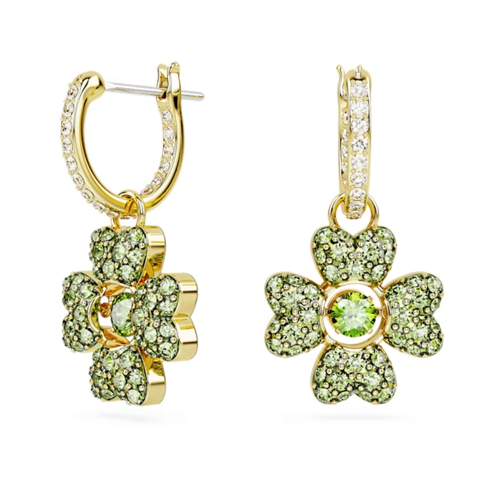 Swarovski Orecchini pendenti Idyllia Quadrifoglio