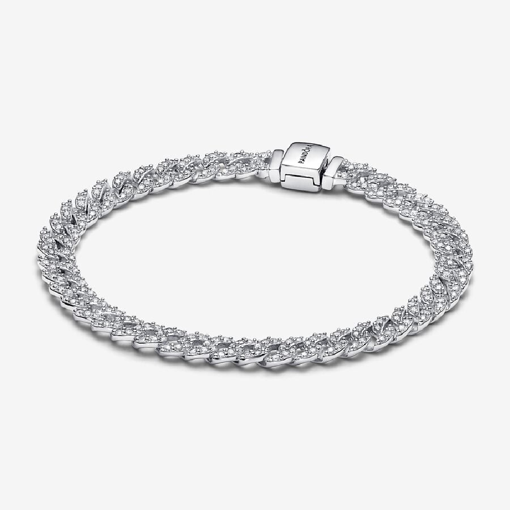 Pandora Bracciale Catena Pavé