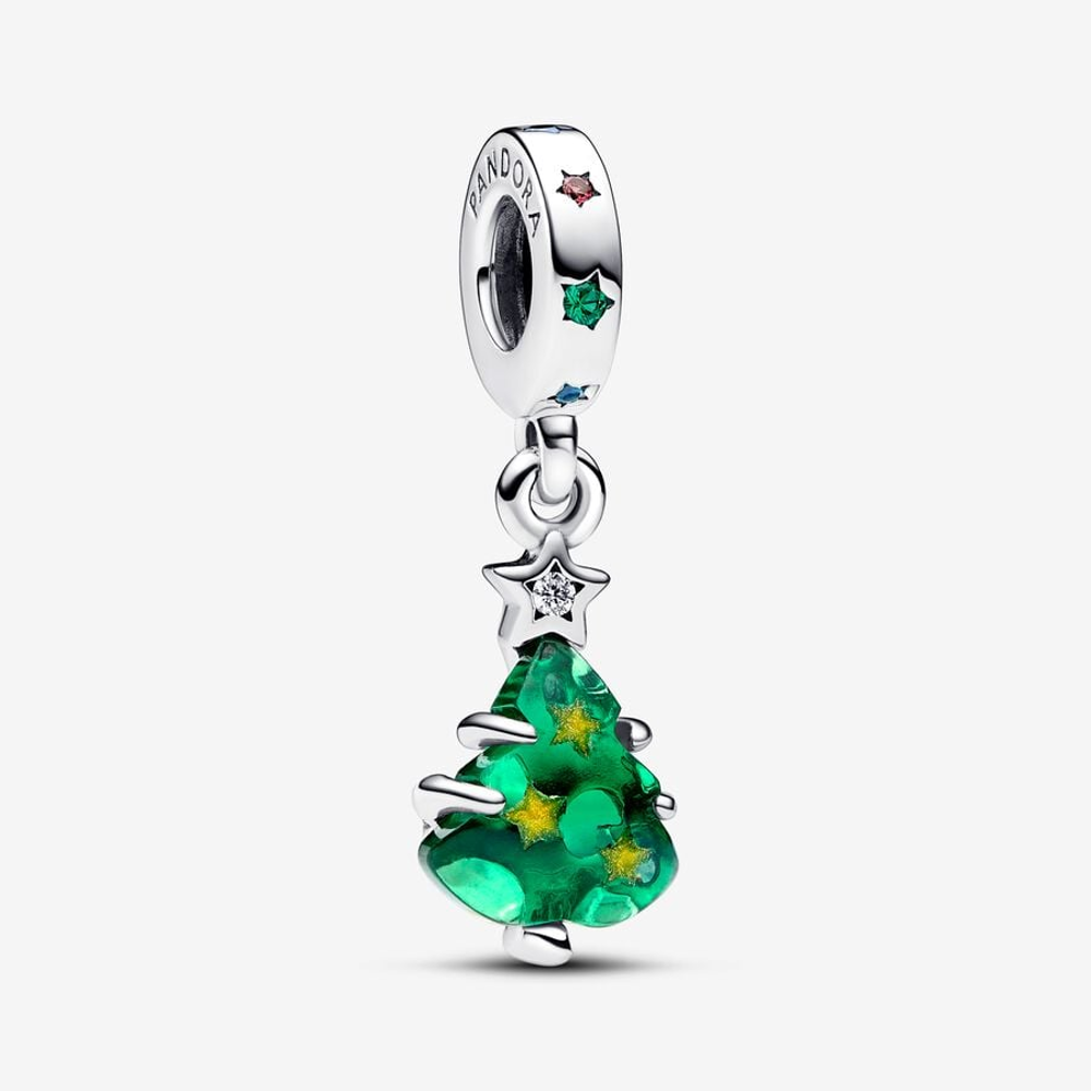 Orecchini pendenti a goccia con albero di Natale Gioielli da donna Regalo di Natale per ragazze Argento sterling - Aurora Tears Orecchini pendenti a goccia con albero di Natale Gioielli da donna Regalo di Natale per ragazze Argento sterling - Aurora Tears