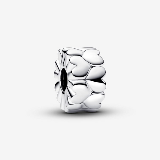 Pandora Clip Cuori in Rilievo