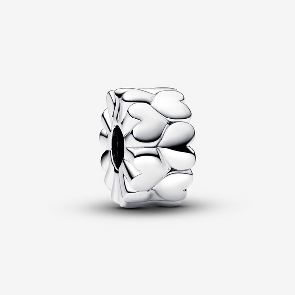 Pandora Clip Cuori in Rilievo