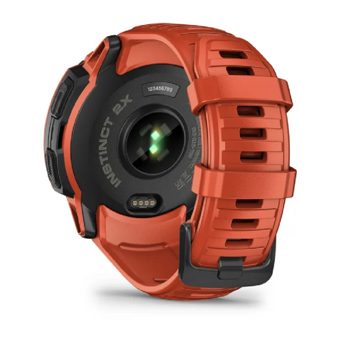 Garmin - Orologio 2X Solar Flame Red