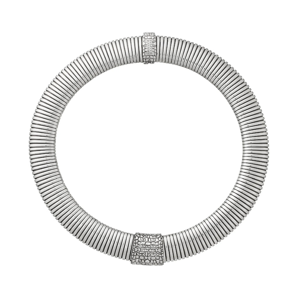 Giovanni Raspini Collana Tubogas Croco