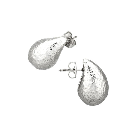 Giovanni Raspini Orecchini Goccia Martellati