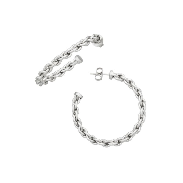 Raspini Orecchini Cerchio Catena Grandi