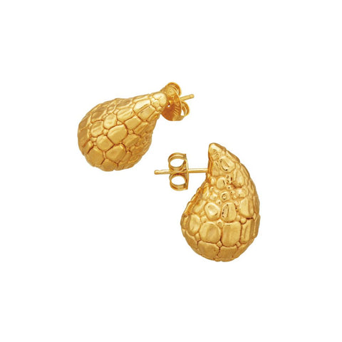 Giovanni Raspini Orecchini Goccia Croco Piccoli